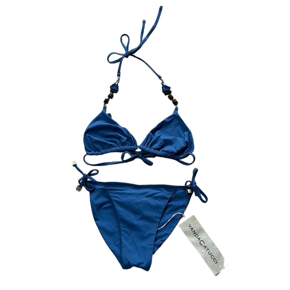 NWT Vanda Catucci Blue Bikini